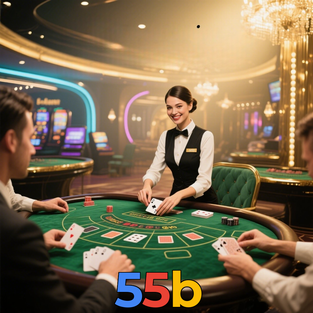 55b:Jogue no cassino online e aposte no futebol para ganhar grandes prêmios!