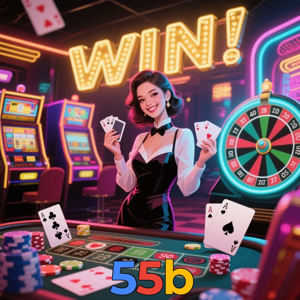 55b：O cassino online mais confiável para apostas no futebol e jogos de cassino!