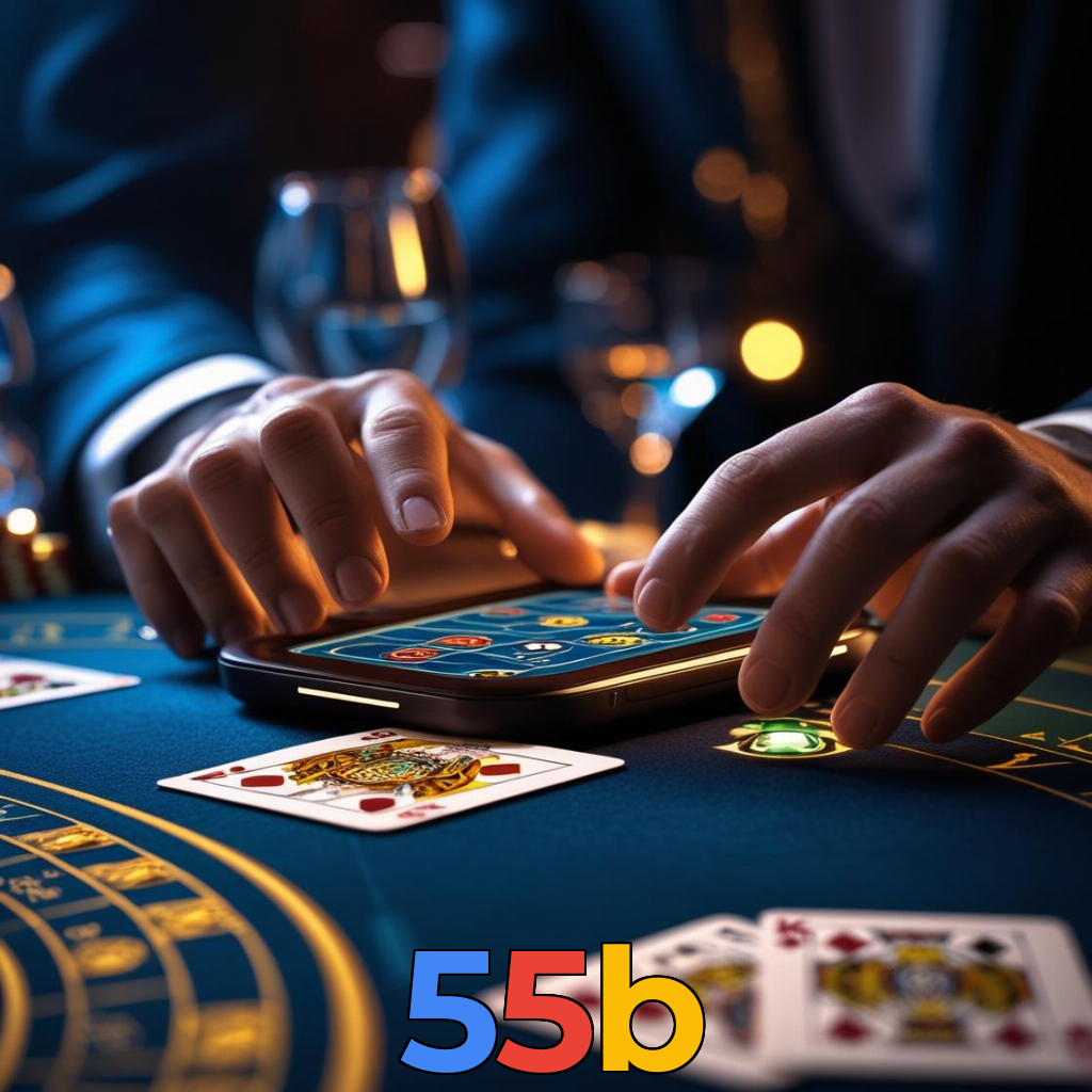 55b：Ganhe prêmios incríveis no futebol e em jogos como roleta e blackjack!