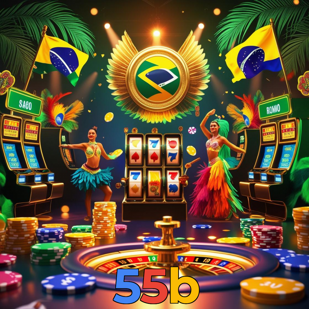 55b：Jogue slots, aposte no futebol e conquiste vitórias épicas no cassino!
