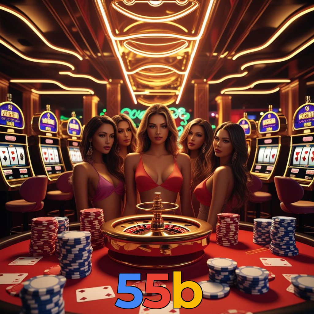 55b:Jogue roleta, blackjack e aposte no futebol para uma experiência completa!