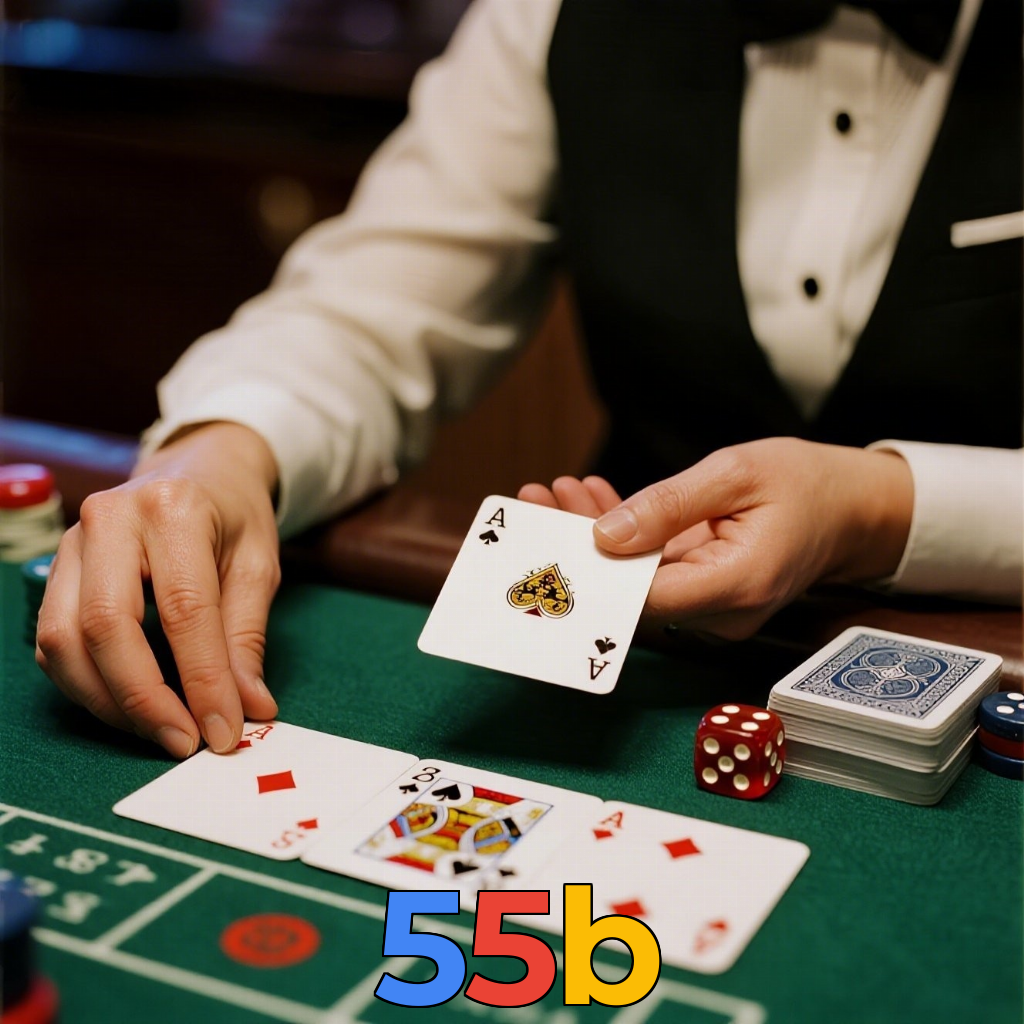 55b:Vença no blackjack e leve grandes prêmios para casa!