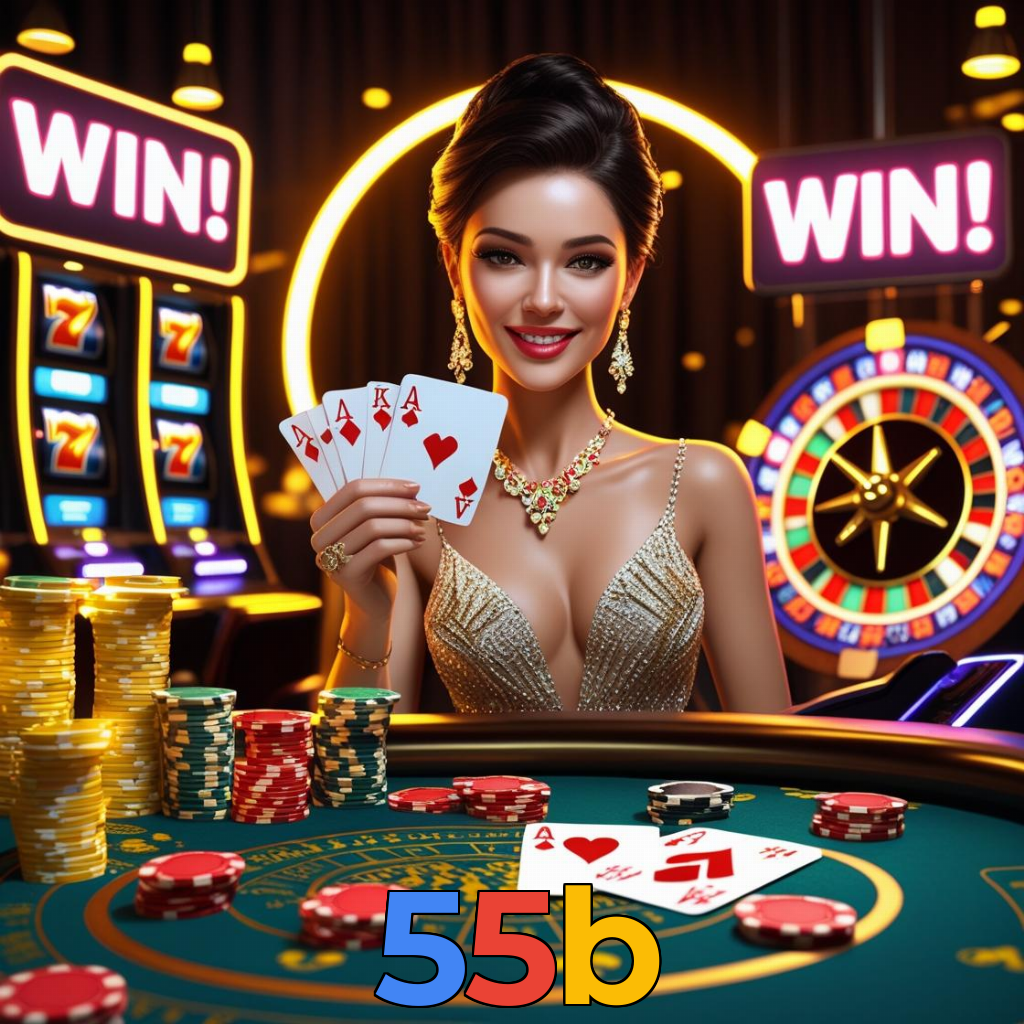 55b：Onde a diversão nunca acaba: poker, roleta e apostas no futebol!