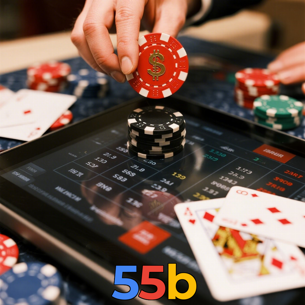 55b: Venha para o melhor cassino online e tenha a chance de ganhar muito!
