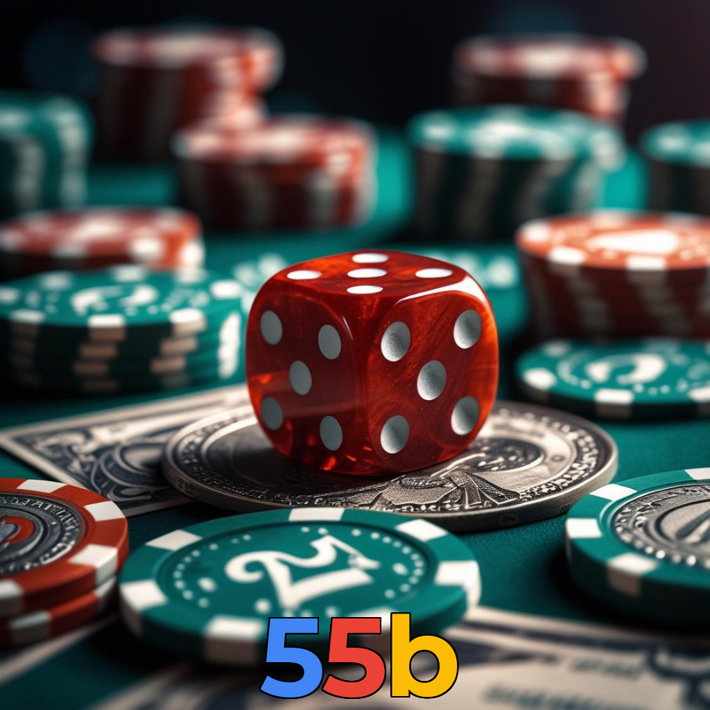 55b：Jogue os melhores jogos de cassino como blackjack e roleta, e aposte no futebol!